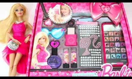barbie frozen new year deluxe makeup