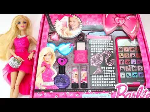 barbie real makeup set