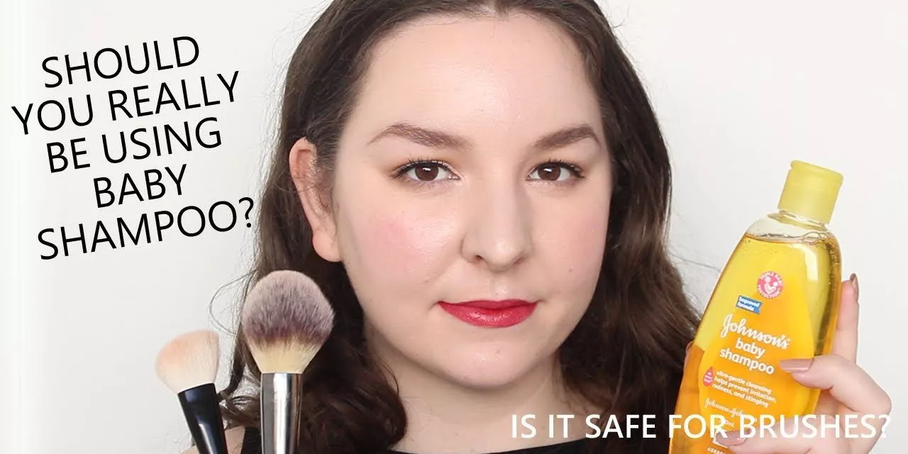 how to clean makeup brushes without baby shampoo