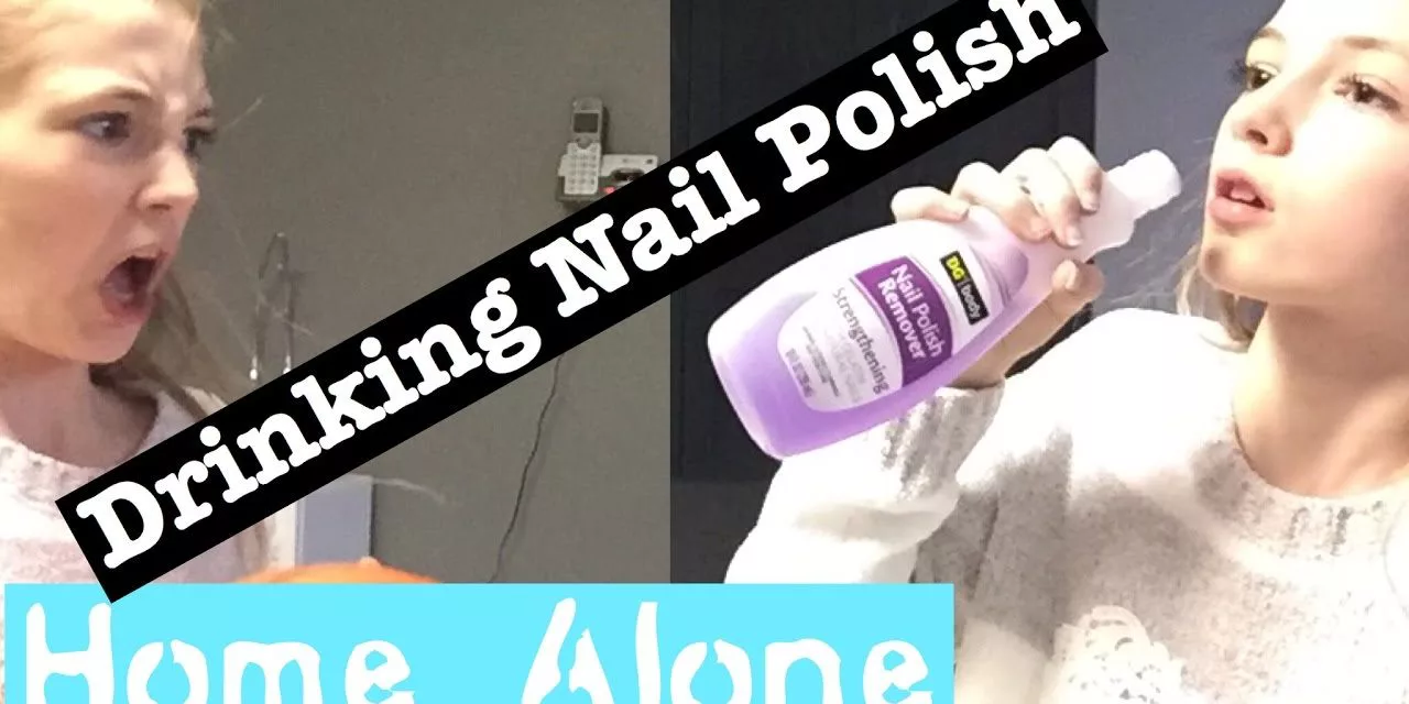 Drinking Nail Polish Remover!!!!! OMG | Slay Beauty World